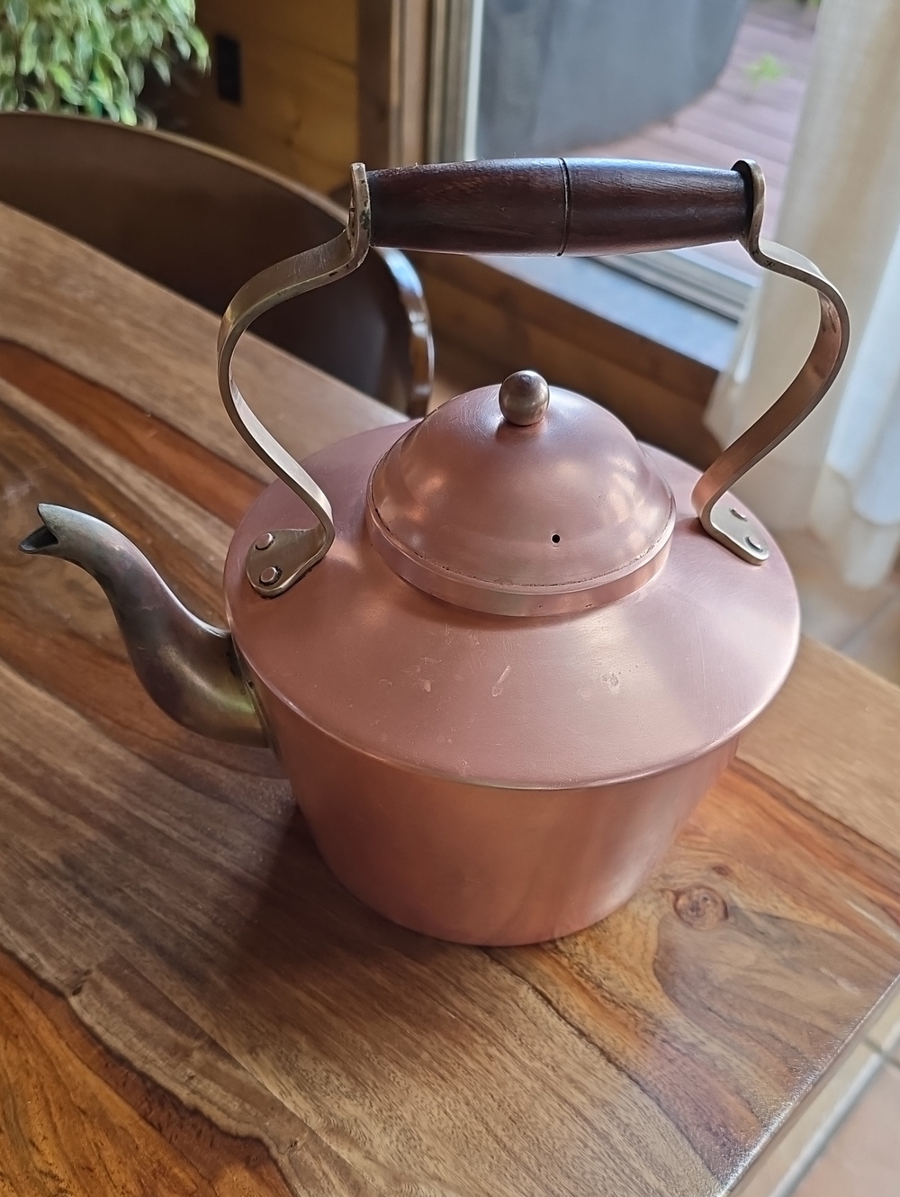 Tagus R94 Copper & Brass Teapot